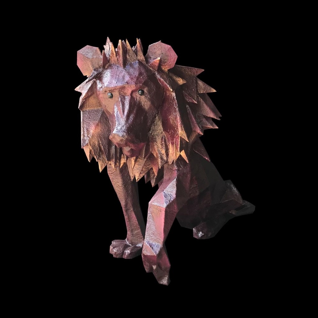 Le Lion, 150 x 90 x 120 cm,&nbsp;2022.