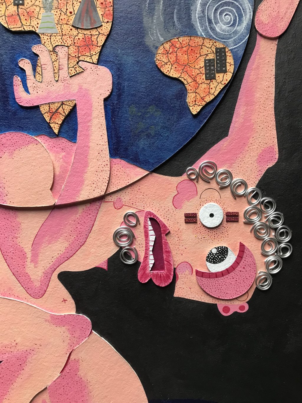 La fin du monde, 100 x 70 cm,&nbsp;2022.