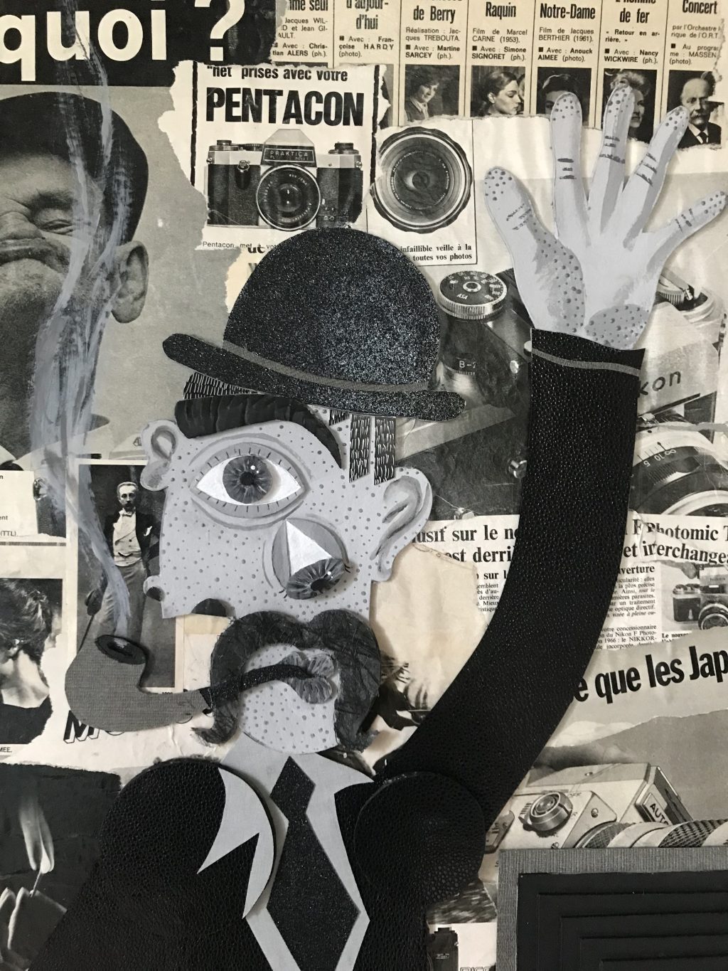 Le photographe, 100 x 70 cm,&nbsp;2022.